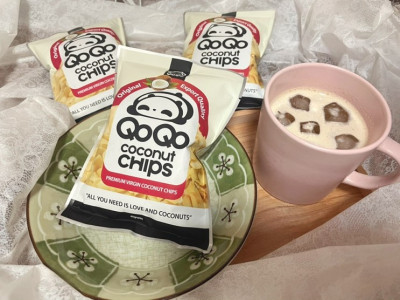 [다이어트과자] 아이들간식으로 너무 좋은 유기농 코코넛칩 QOQO 큐오큐오 코코넛칩