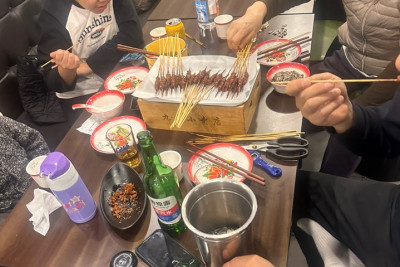 고척돔맛집 야구보고 나서 소매점양꼬치와 맥주한잔!