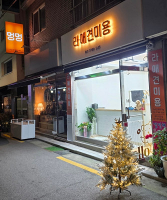 애견미용, 노견미용은 '라애견미용'