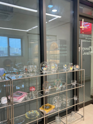 동해가볼만한곳 추천! 전사지유리공예 원데이클래스 글로시 글라스에서 특별한 기념품 만들기