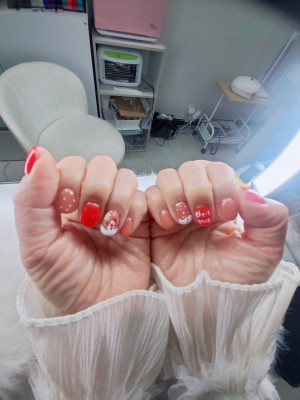 원주네일샵 원주네일잘하는곳 네일샵추천 | YEONOH 연오네일 크리스마스 네일 후기