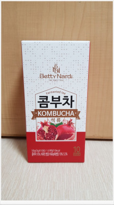맛있는 차한잔~ 무알콜발효 건강음료인 콤푸차 (석류맛) 추천~! (사용 후기 / 리뷰)