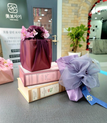 충남 서산 원데이보자기클래스 보자기선물포장 수업 재밌는 '미보자기'