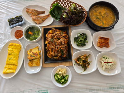 당항포근교 맛집, 공룡박물관 가까운 선황민물가든