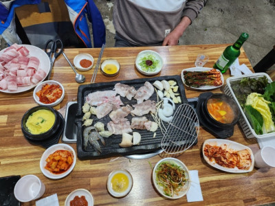 양산동맛집 회식하기 좋은 생대패집 홍대패삼겹