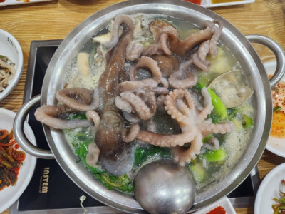익산연포탕맛집 회식 모임 통큰낙지 익산어양점