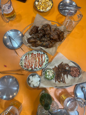 [경기] 하남치킨맛집 스타필드 검단산역 술집 추천 , 둥둥치킨 본점