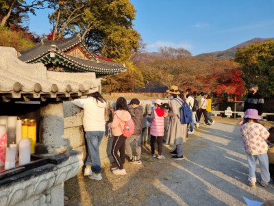 전주역사여행 금산사 투어와 함께한 도시락 체험