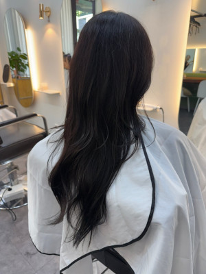 용인머리잘하는곳 찾는다면? 어뮤헤어용인동백점에서 윤기 매직+허쉬컷