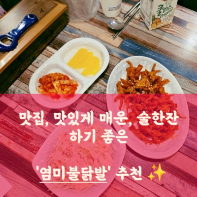 닭발, 오돌뼈 맛집 '염미불닭발'