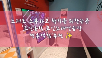 평촌 코인노래방 평촌역 코인노래방  평촌 코노 '코인홀릭 코인노래연습장 평촌역점'