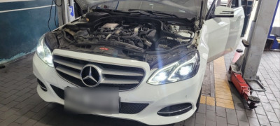 광산구 수입차 정비 믿고 맡길 수 있는 광주카센터, 킹카모터스에서 벤츠 E클래스 정비받았어요!