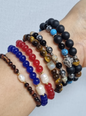 수제 핸드메이드 커플팔찌 마음을 담은 빛담공방! 특별한 의미를 선물했어요