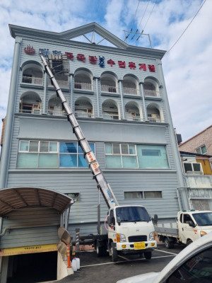 신속, 정확, 친절하게 작업해주는 청주용달 사다리차량 무지개사다리차